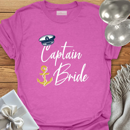 Captain Bride - Bachelorette Party T-Shirt