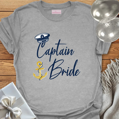 Captain Bride - Bachelorette Party T-Shirt