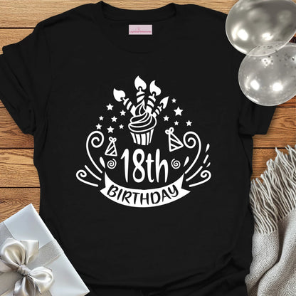 Cupcake - 18th Birthday T-Shirt