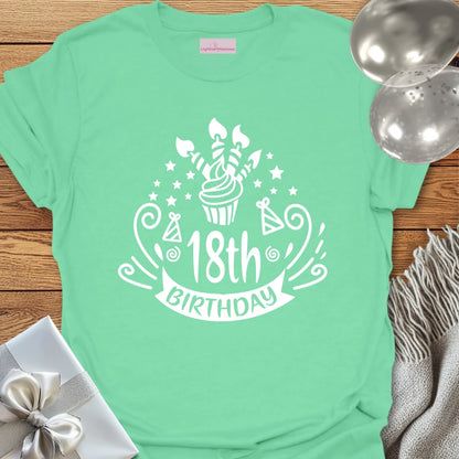 Cupcake - 18th Birthday T-Shirt