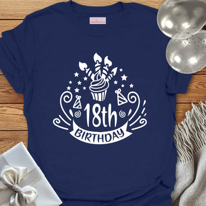 Cupcake - 18th Birthday T-Shirt