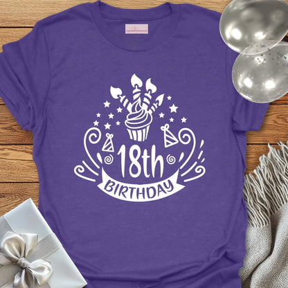 Cupcake - 18th Birthday T-Shirt