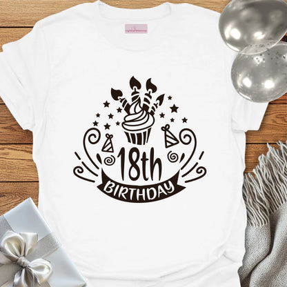 Cupcake - 18th Birthday T-Shirt