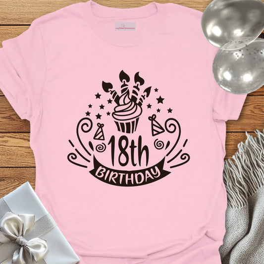Cupcake - 18th Birthday T-Shirt