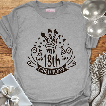 Cupcake - 18th Birthday T-Shirt