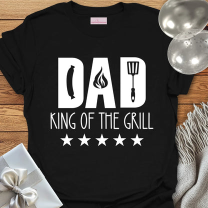 Dad, King of the Grill - Parenting T-Shirt