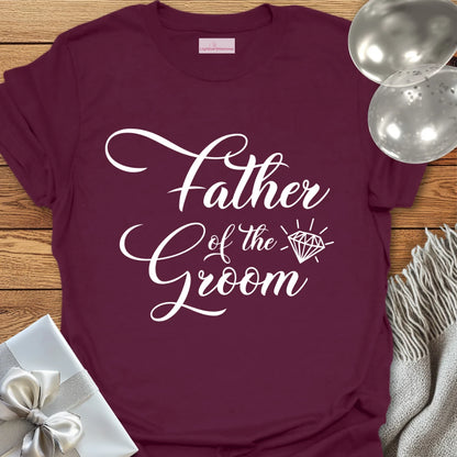 Father of the Groom - Bridal Party T-Shirt