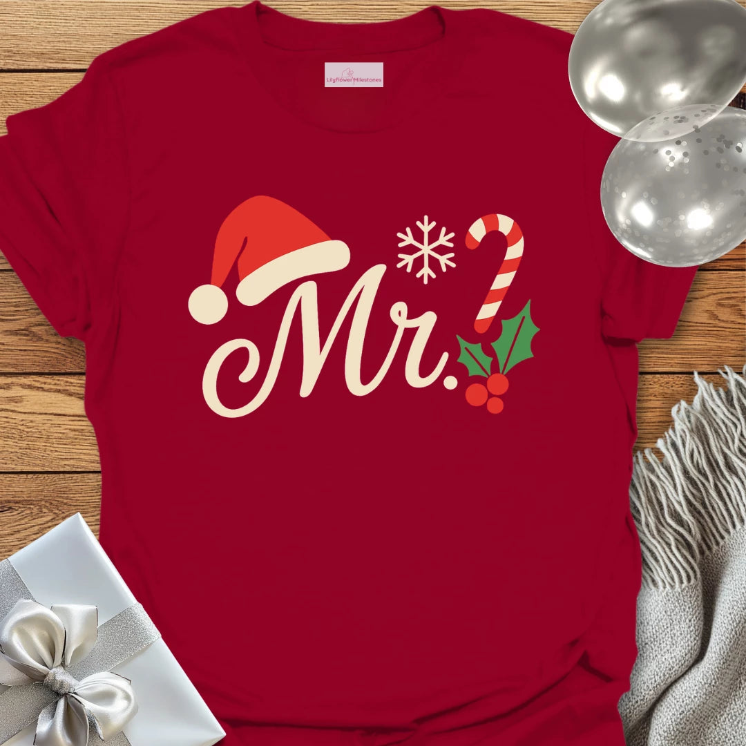Festive Mr - Christmas T-Shirt