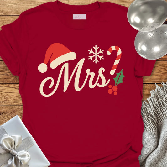 Festive Mrs - Christmas T-Shirt