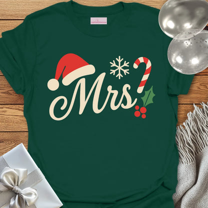 Festive Mrs - Christmas T-Shirt