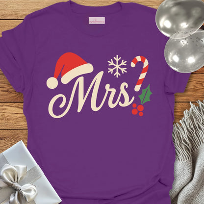 Festive Mrs - Christmas T-Shirt