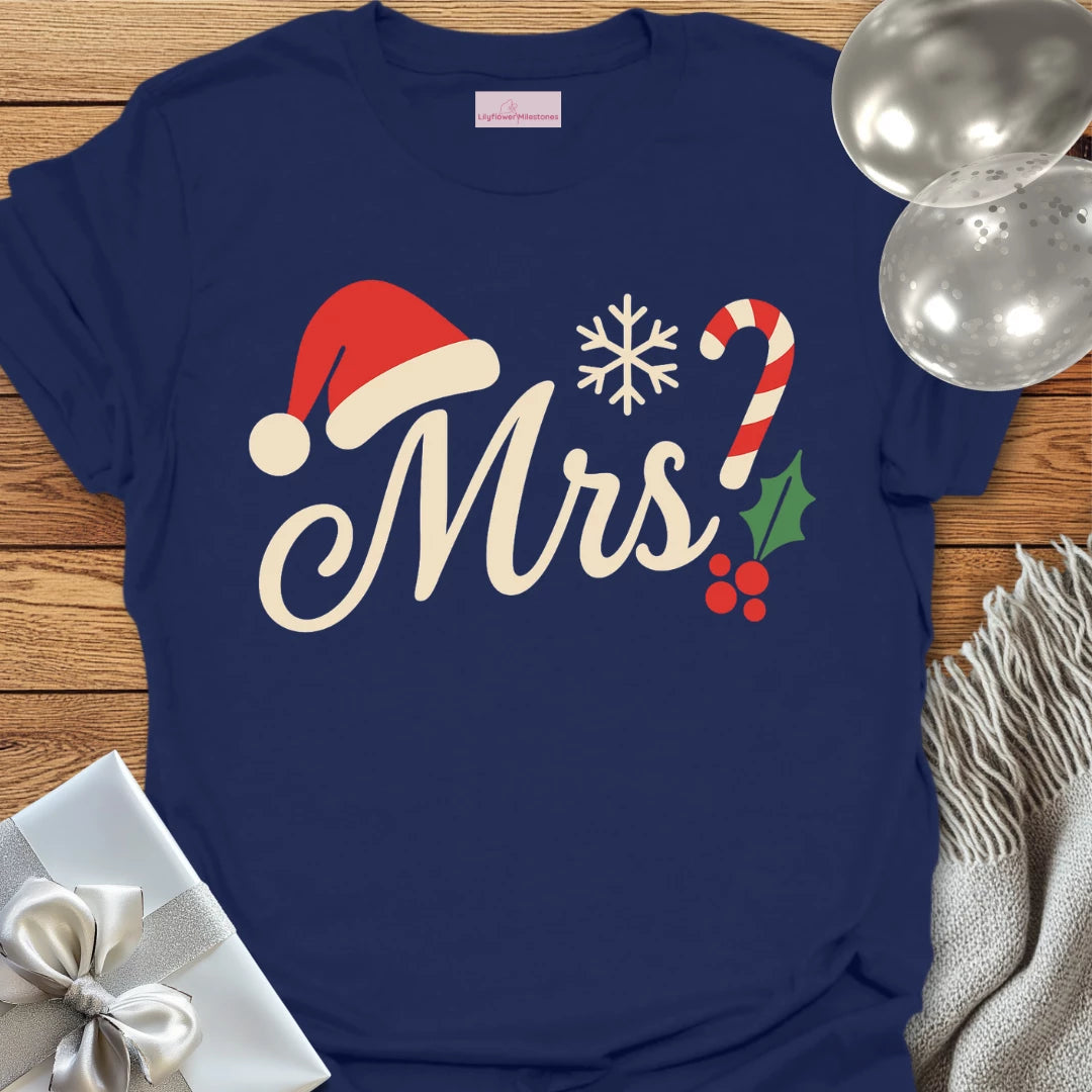 Festive Mrs - Christmas T-Shirt