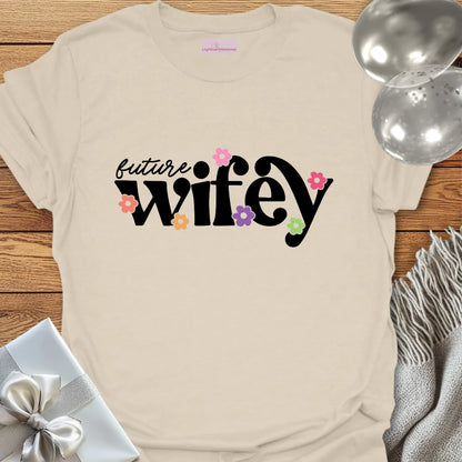 Future Wifey (floral) - Wedding T-Shirt