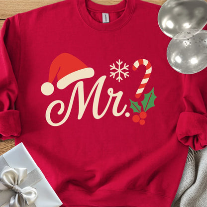 Festive Mr - Classic Christmas Sweatshirt
