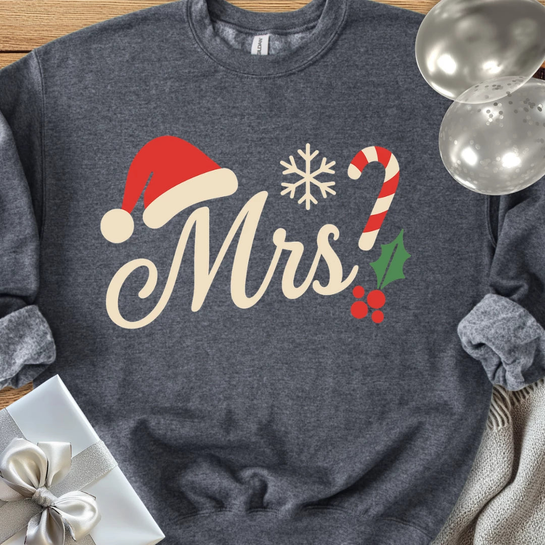 Festive Mrs - Classic Christmas Sweatshirt
