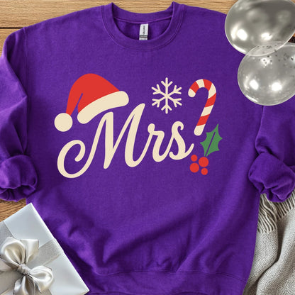 Festive Mrs - Classic Christmas Sweatshirt