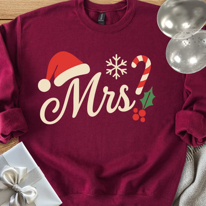 Festive Mrs - Classic Christmas Sweatshirt