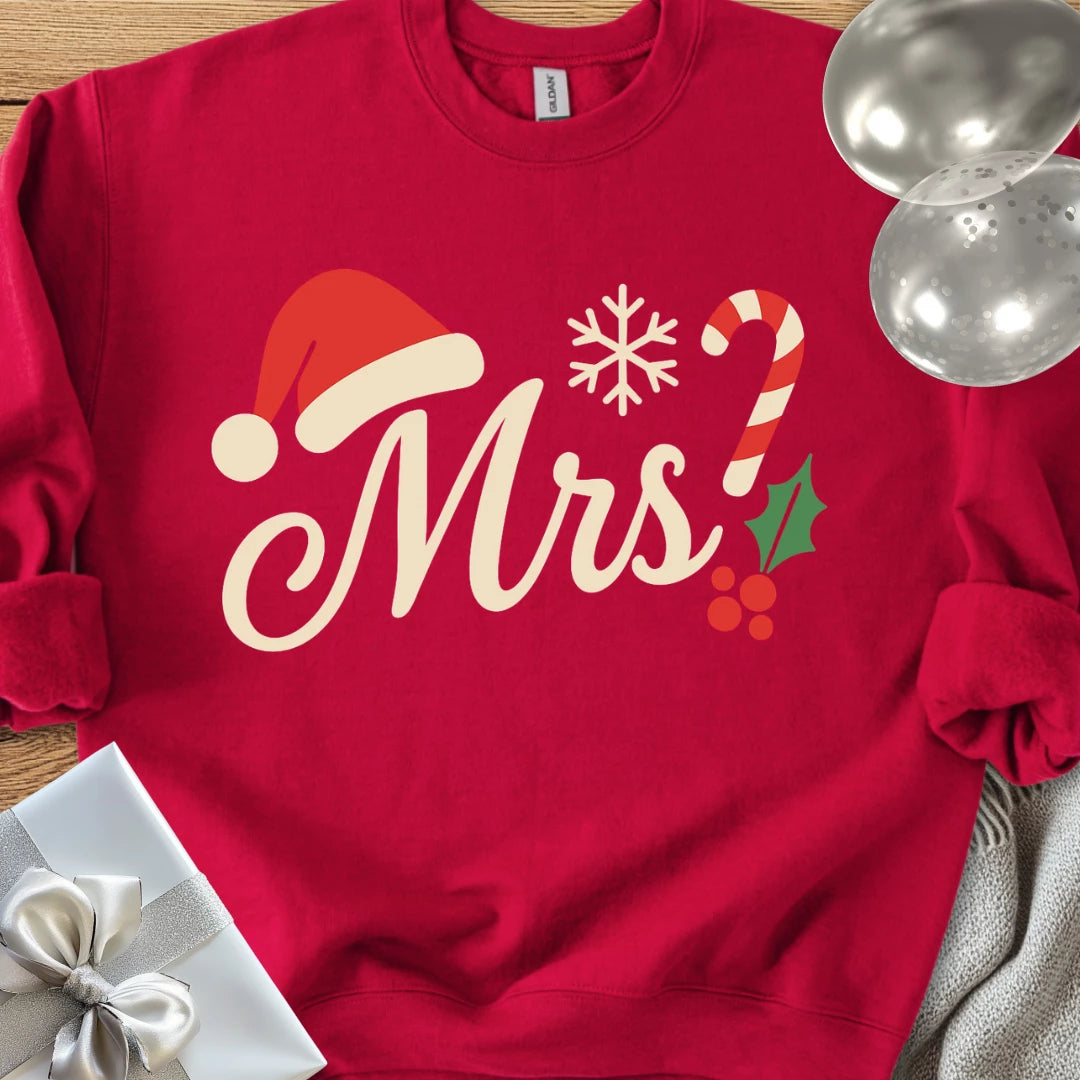 Festive Mrs - Classic Christmas Sweatshirt