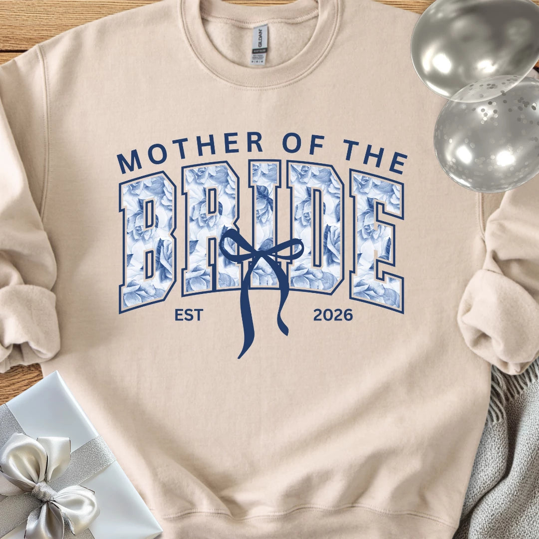 Mother of the Bride, Est. 2026 Classic Sweatshirt