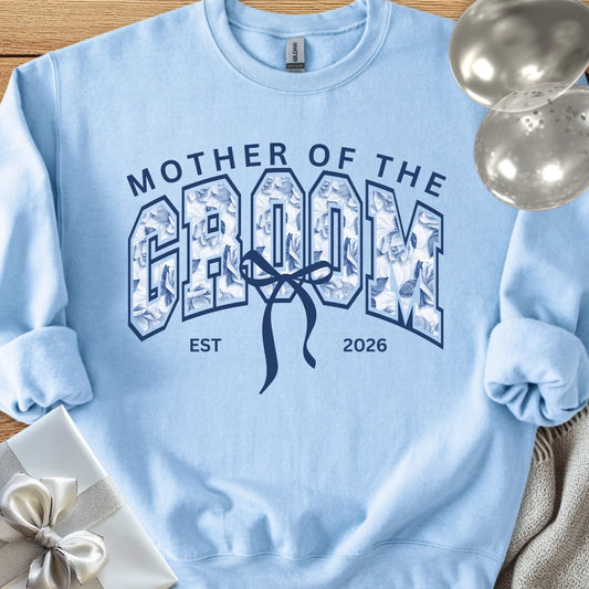 Mother of the Groom, Est. 2026 Classic Sweatshirt