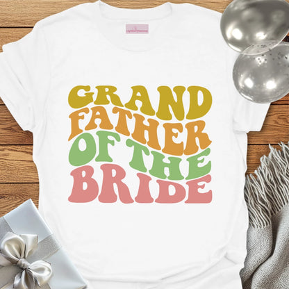 Grandfather of the Bride Wedding T-Shirt