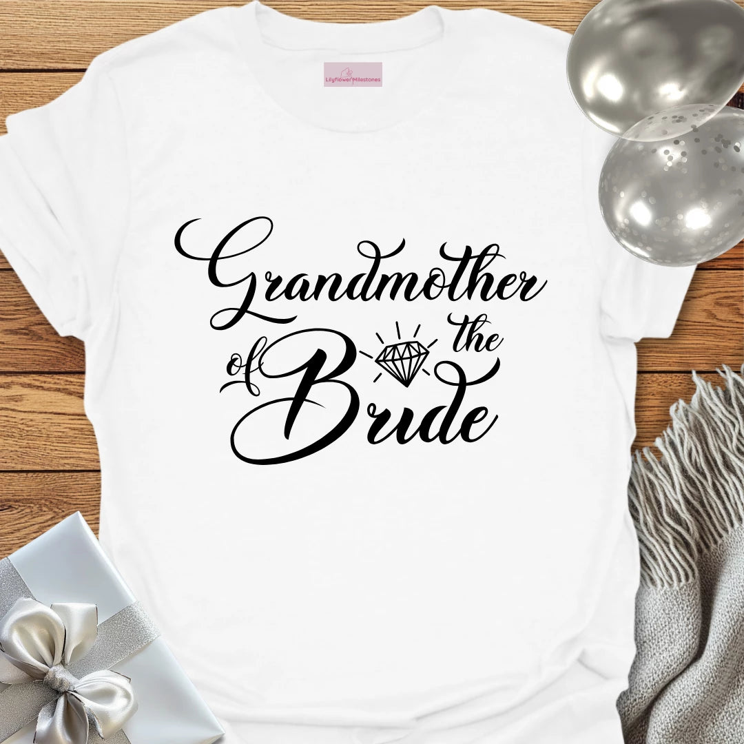 Grandmother of the Bride - Bridal Party T-Shirt