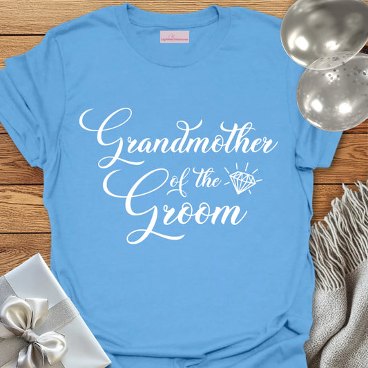 Grandmother of the Groom - Bridal Party T-Shirt