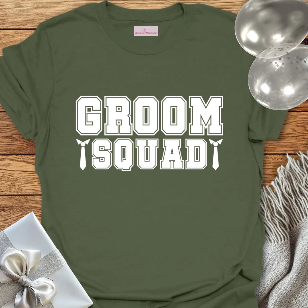 Groom Squad T-Shirt (Varsity)