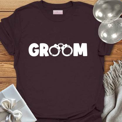 Groom T-Shirt (handcuffs)