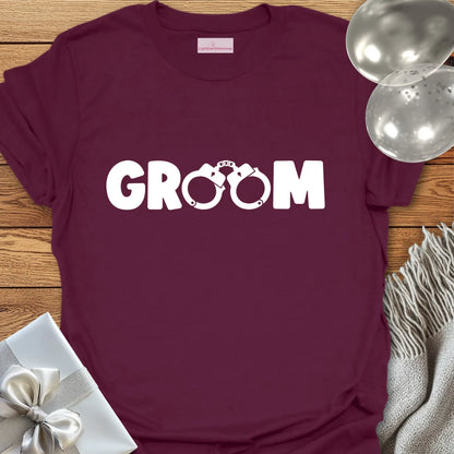 Groom T-Shirt (handcuffs)
