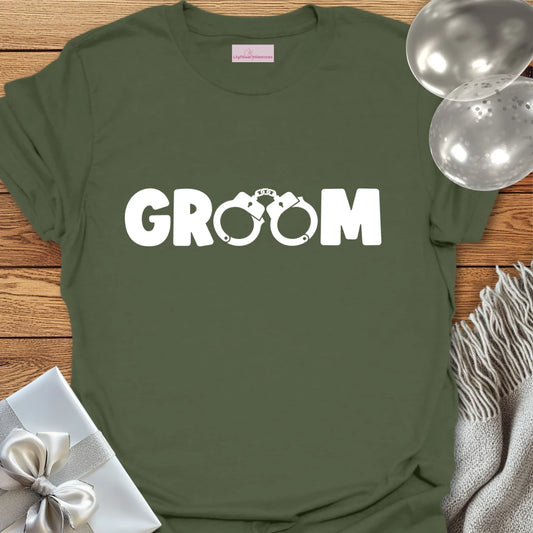 Groom T-Shirt (handcuffs)