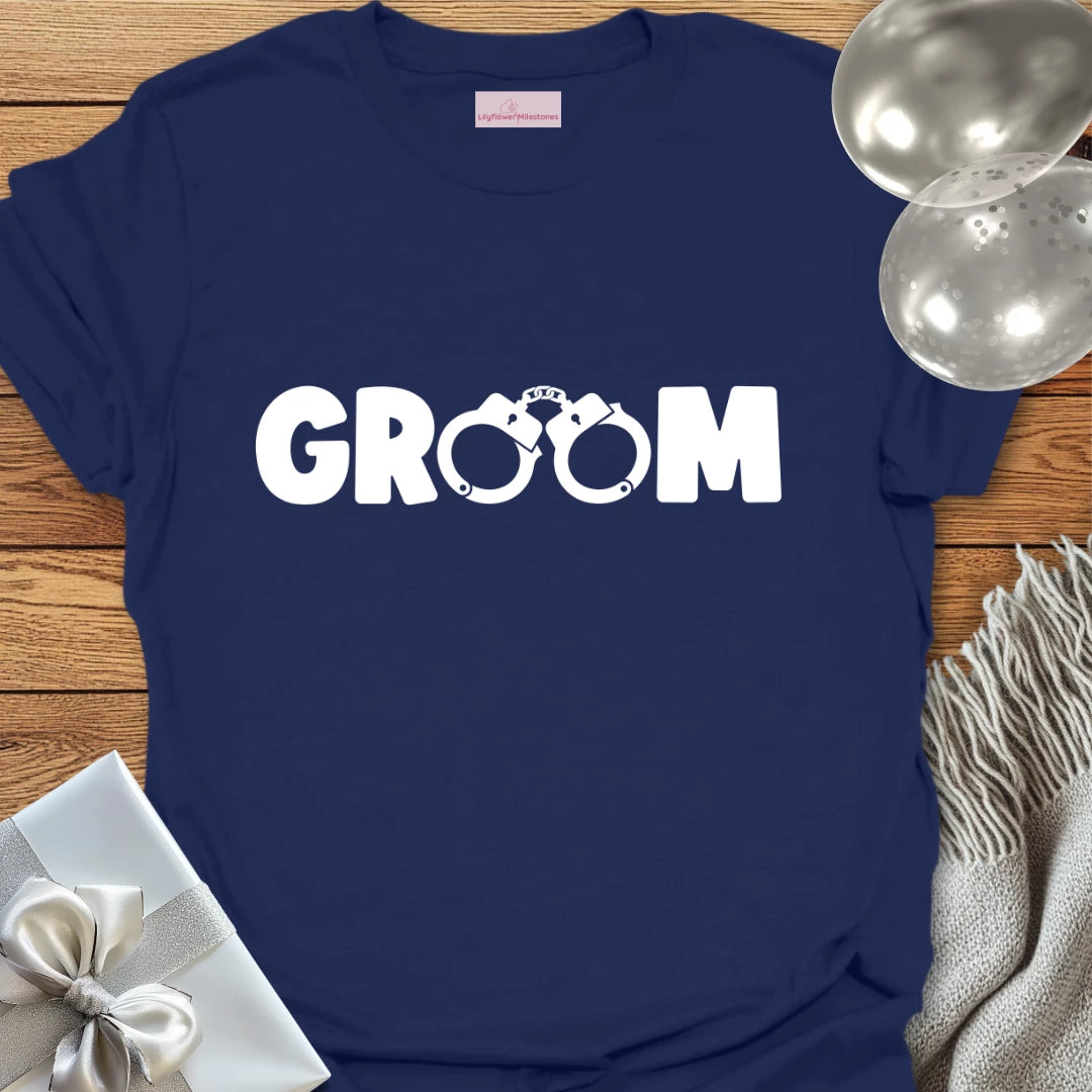 Groom T-Shirt (handcuffs)