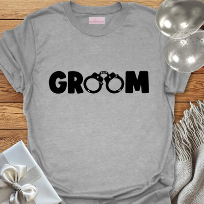 Groom T-Shirt (handcuffs)