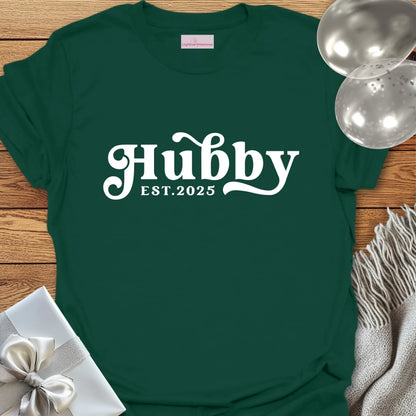 Hubby, Est. 2025 - Wedding T-Shirt