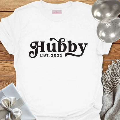 Hubby, Est. 2025 - Wedding T-Shirt