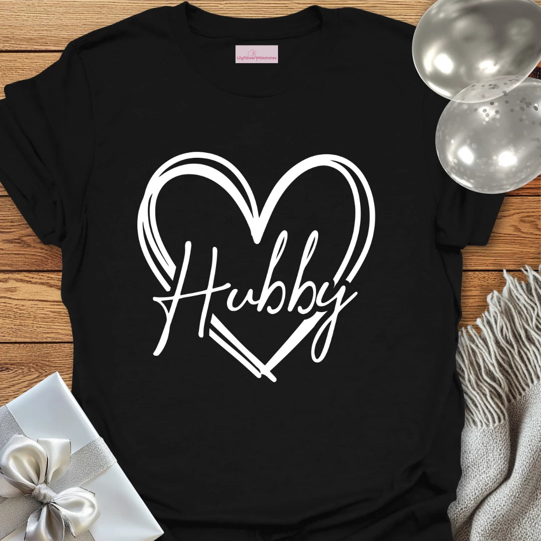 Hubby (Heart) - Wedding T-Shirt
