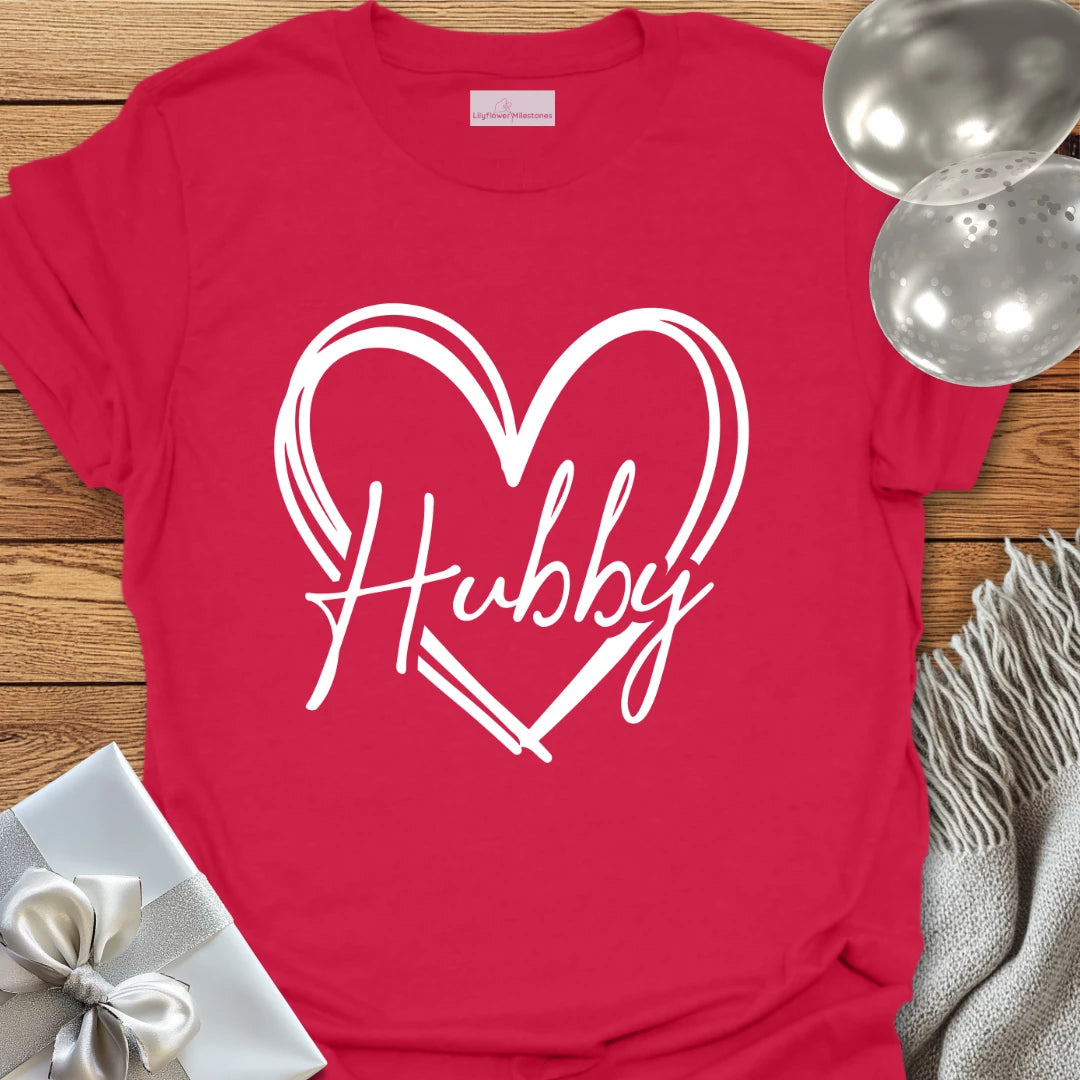 Hubby (Heart) - Wedding T-Shirt