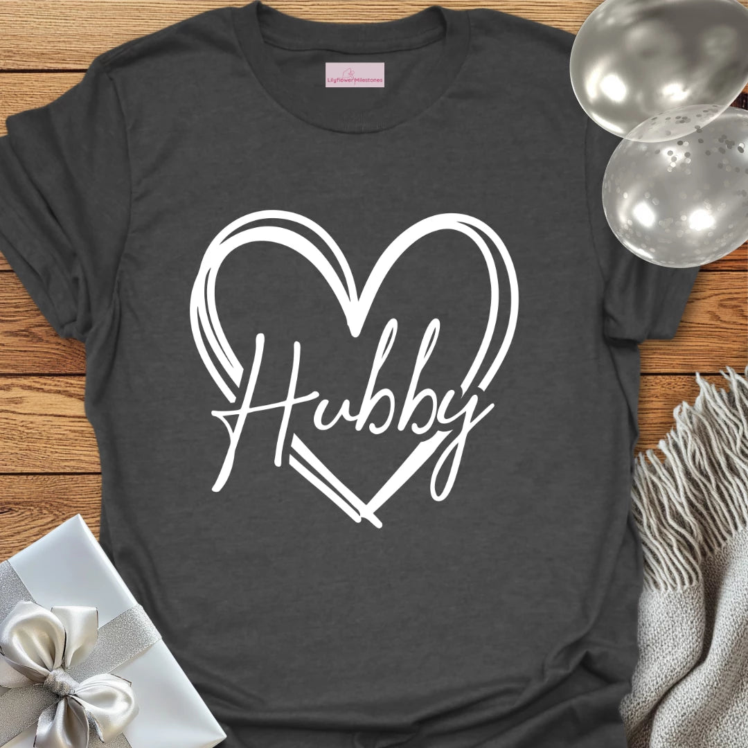 Hubby (Heart) - Wedding T-Shirt