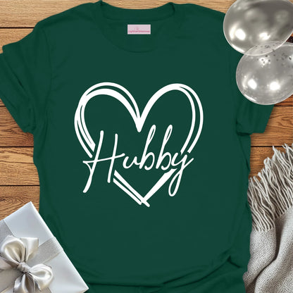 Hubby (Heart) - Wedding T-Shirt