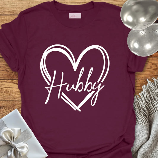 Hubby (Heart) - Wedding T-Shirt