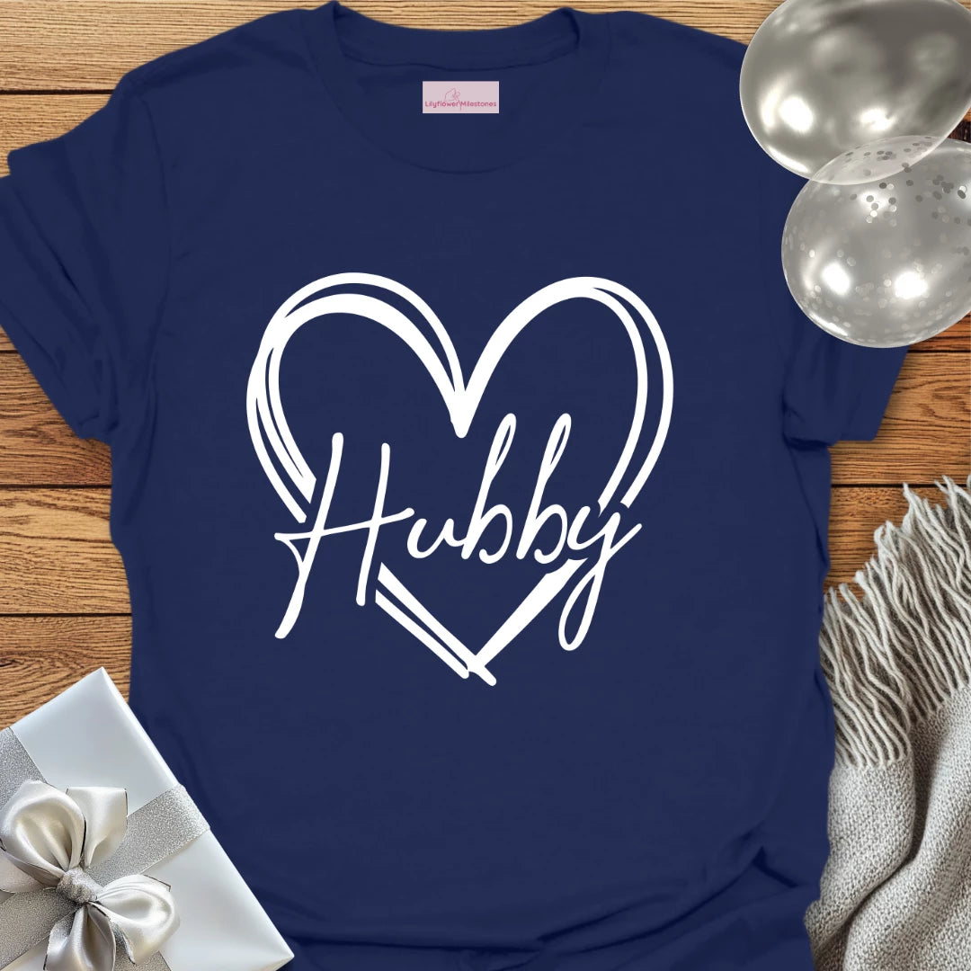 Hubby (Heart) - Wedding T-Shirt
