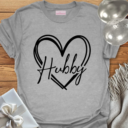 Hubby (Heart) - Wedding T-Shirt