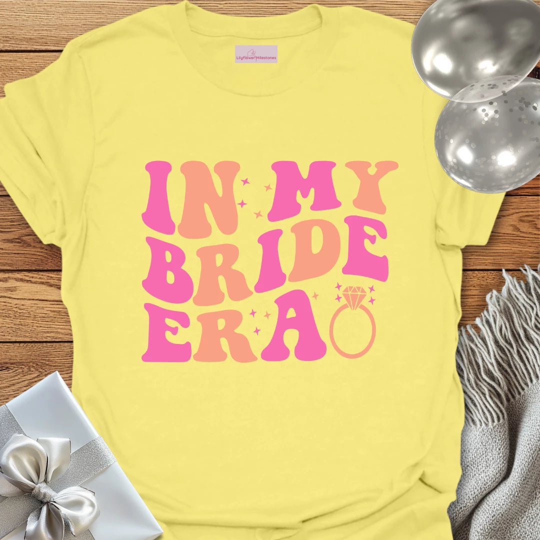 In My Bride Era (Retro) - Wedding T-Shirt