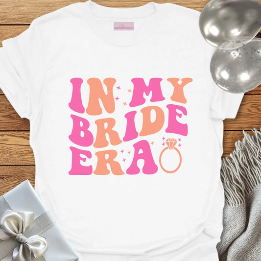 In My Bride Era (Retro) - Wedding T-Shirt