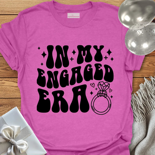 In My Engaged Era Retro Design T-Shirt