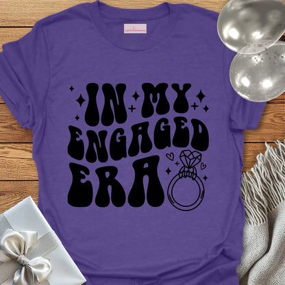 In My Engaged Era Retro Design T-Shirt