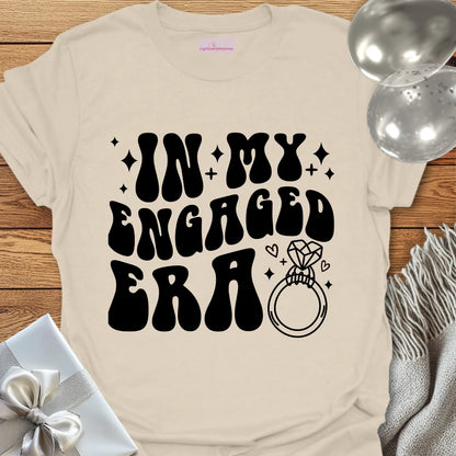 In My Engaged Era Retro Design T-Shirt