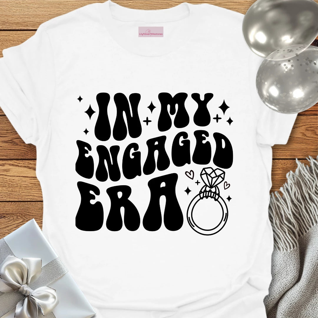 In My Engaged Era Retro Design T-Shirt