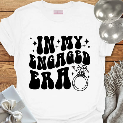 In My Engaged Era Retro Design T-Shirt