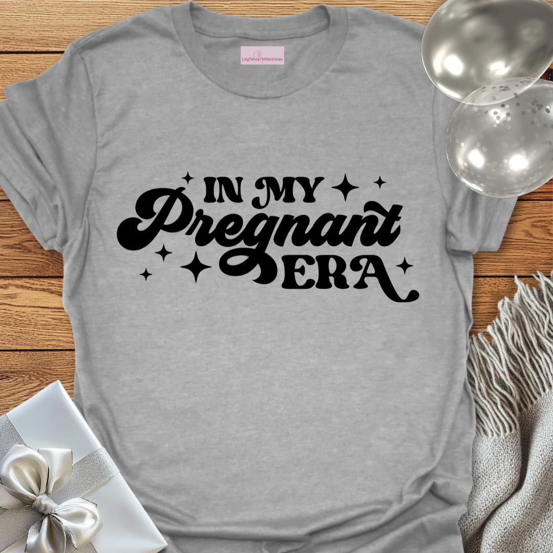 In My Pregnant Era - Pregnancy T-Shirt